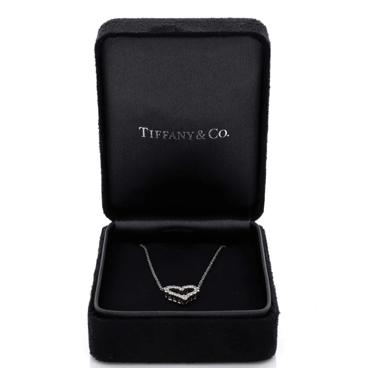 Heart Pendant Necklace 18K Yellow Gold with Diamonds Small - Deep Luxury