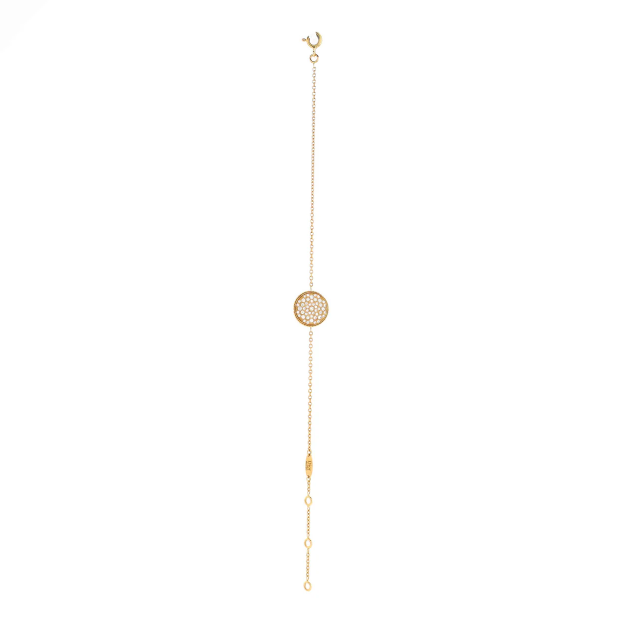 Rose des Vents Bracelet 18K Yellow Gold and Pave Diamonds - Deep Luxury