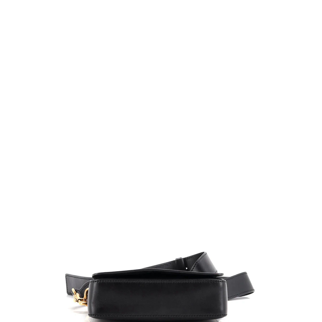 J'Adior Adjustable Strap Flap Bag Leather Small - Deep Luxury