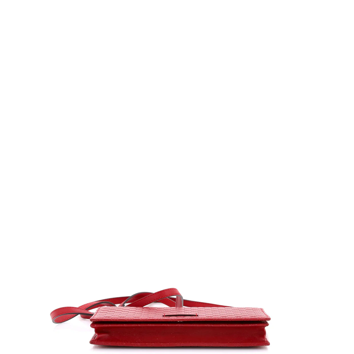 Wallet on Strap Microguccissima Leather - Deep Luxury