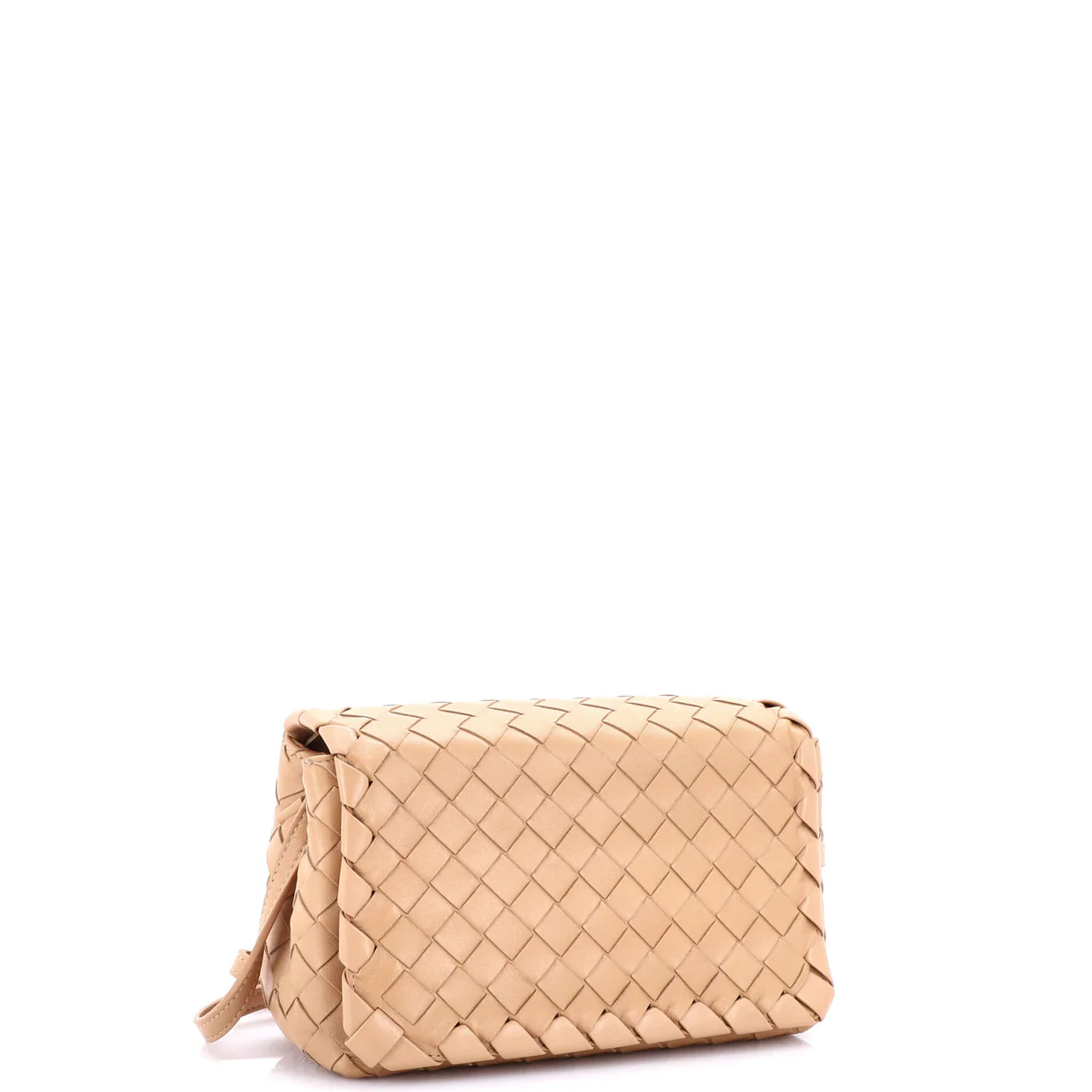 Convertible Flap Shoulder Bag Intrecciato Nappa Small - Deep Luxury