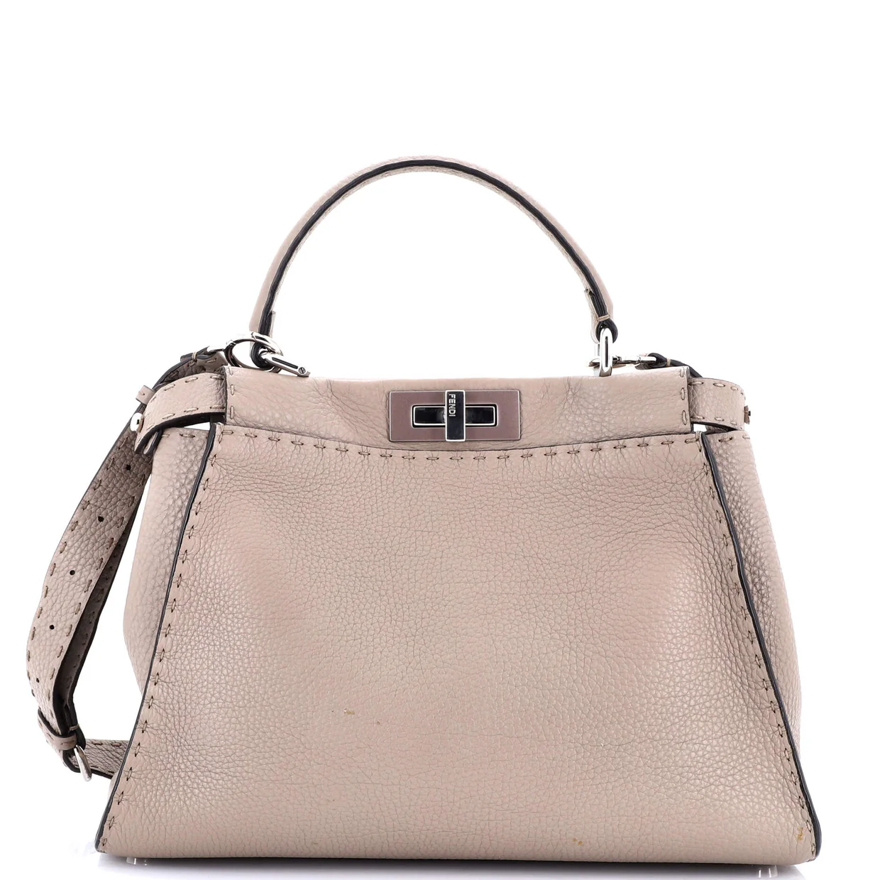 Selleria Peekaboo Bag Leather Medium - Deep Luxury