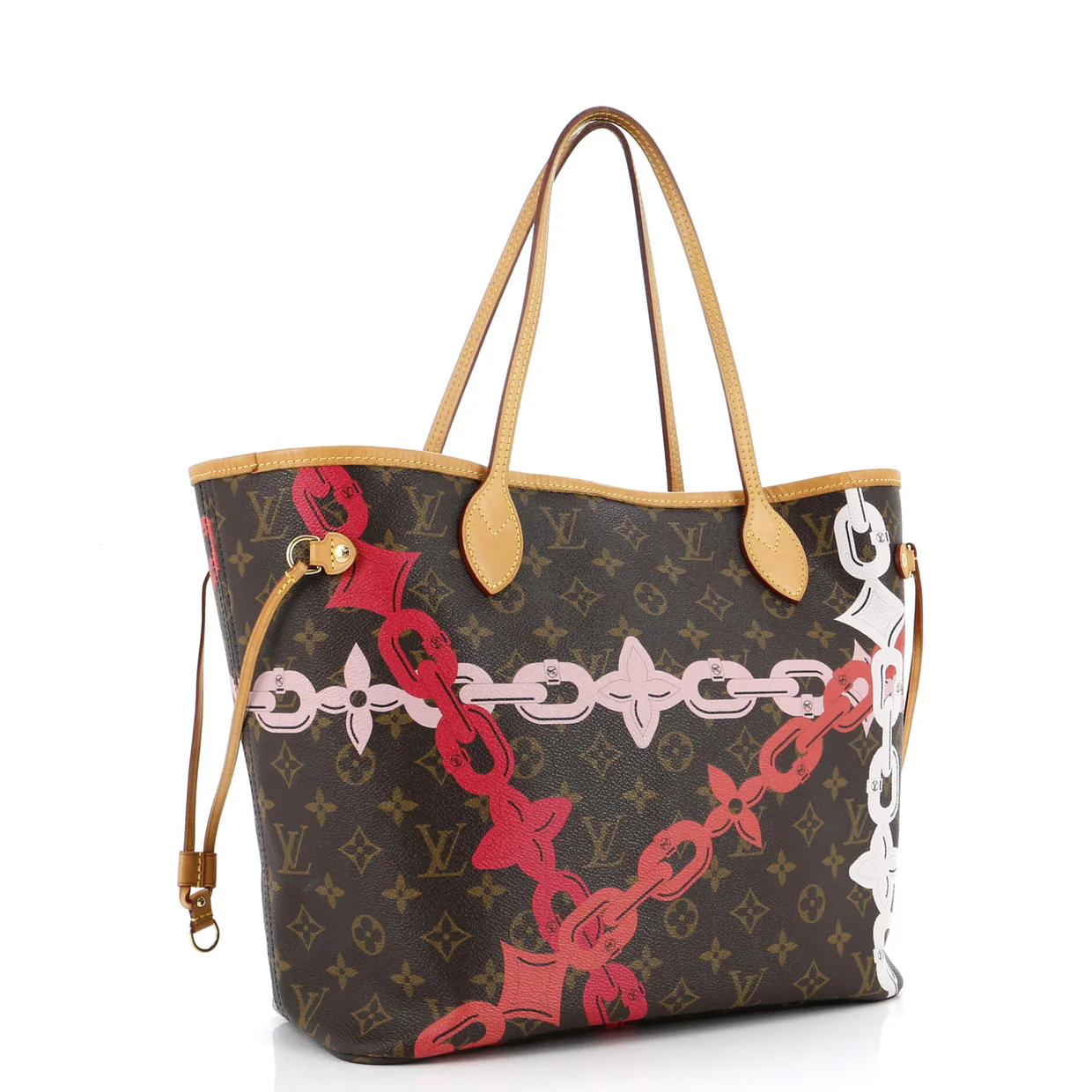 Neverfull NM Tote Limited Edition Bay Monogram Canvas MM - Deep Luxury