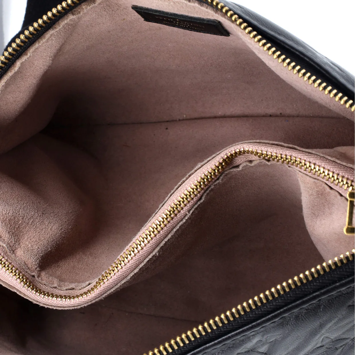 Coussin Bag Monogram Embossed Lambskin PM - Deep Luxury