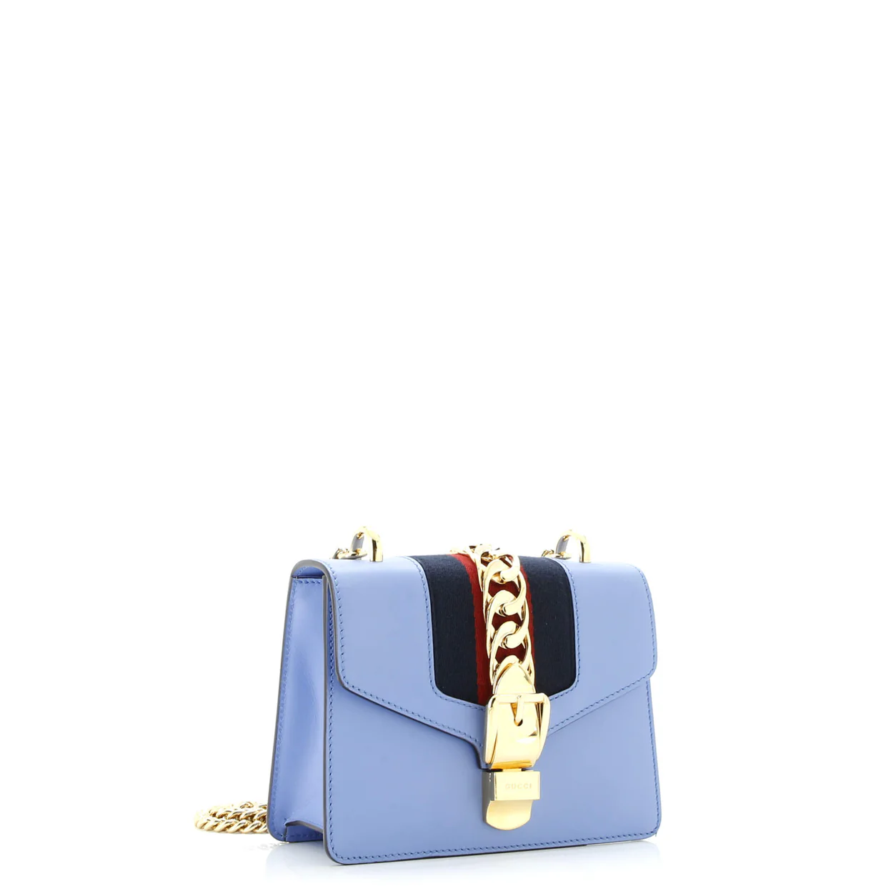 Sylvie Chain Shoulder Bag Leather Mini - Deep Luxury