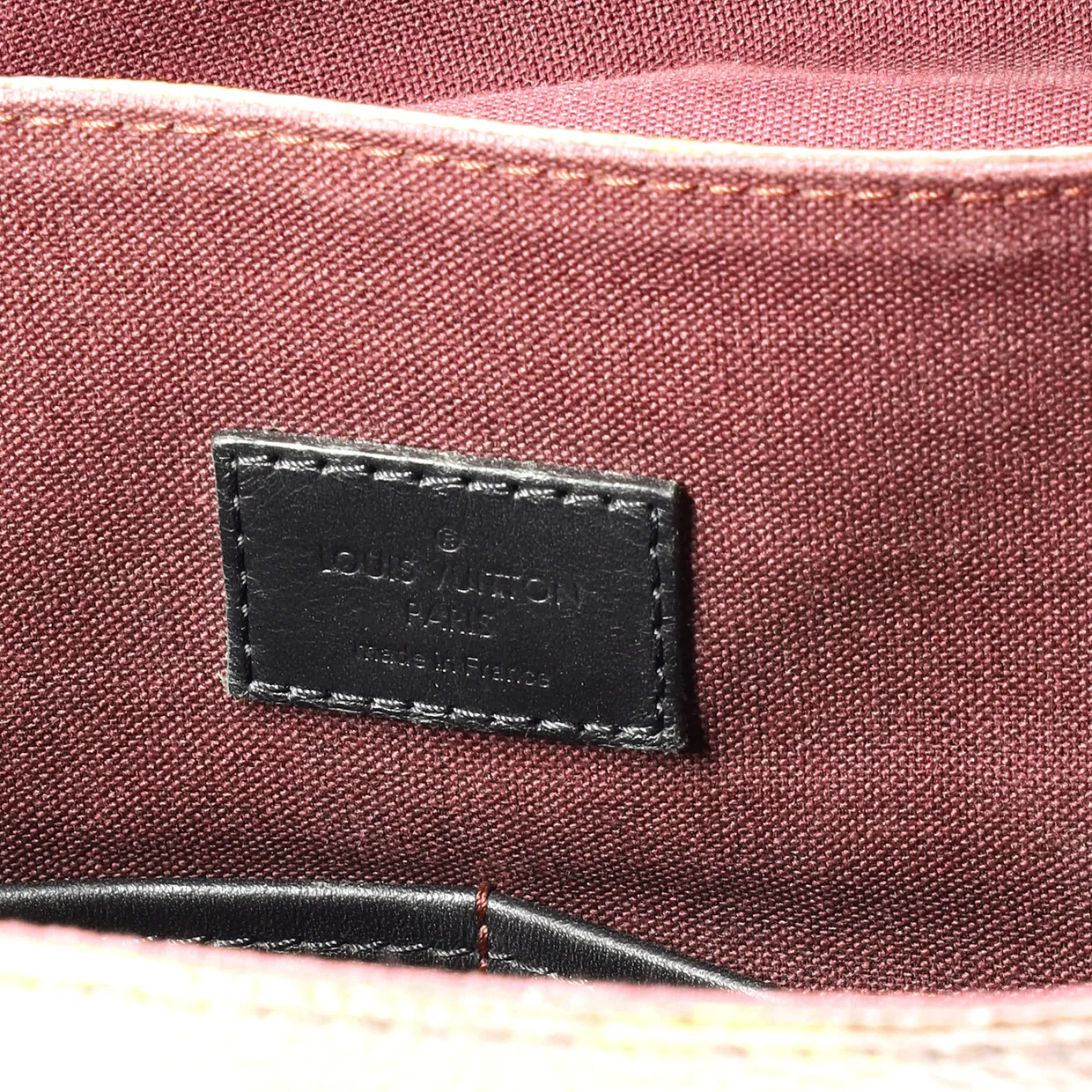 Bass Messenger Bag Macassar Monogram Canvas MM - Deep Luxury