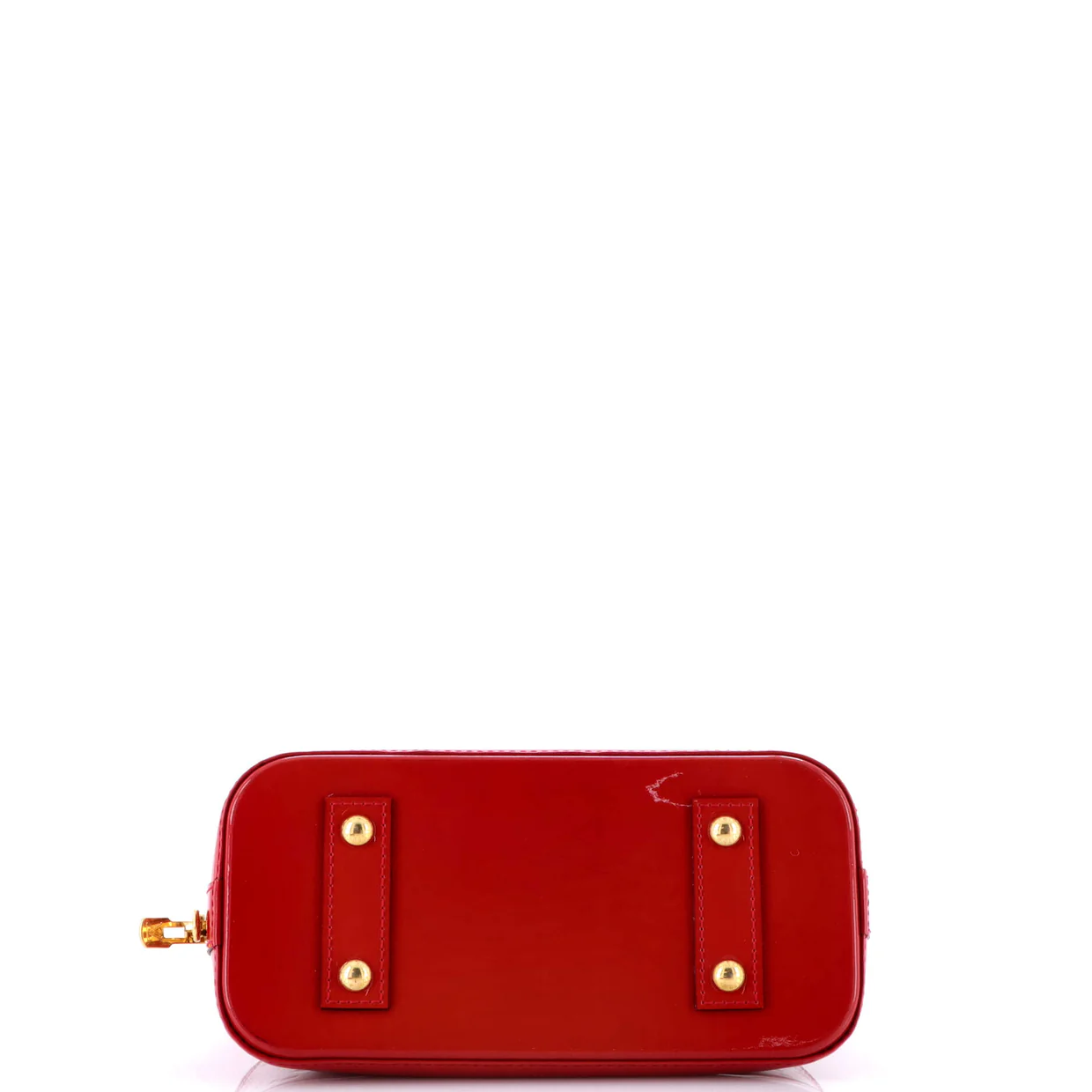 Alma Handbag Monogram Vernis BB - Deep Luxury