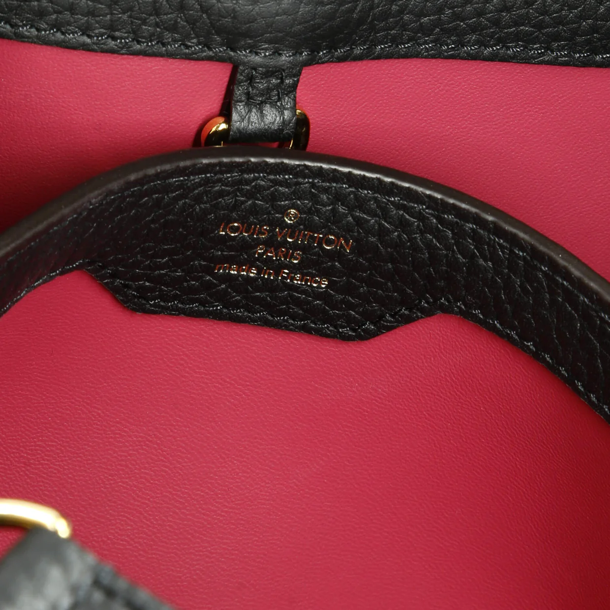 Capucines Bag Leather PM - Deep Luxury