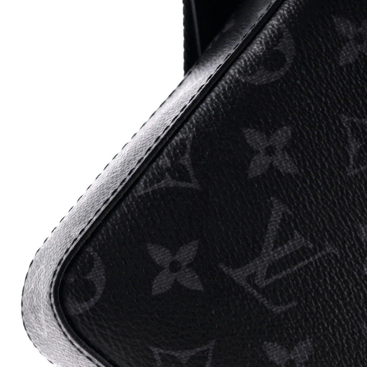 Trio Messenger Bag Reverse Monogram Eclipse Canvas - Deep Luxury