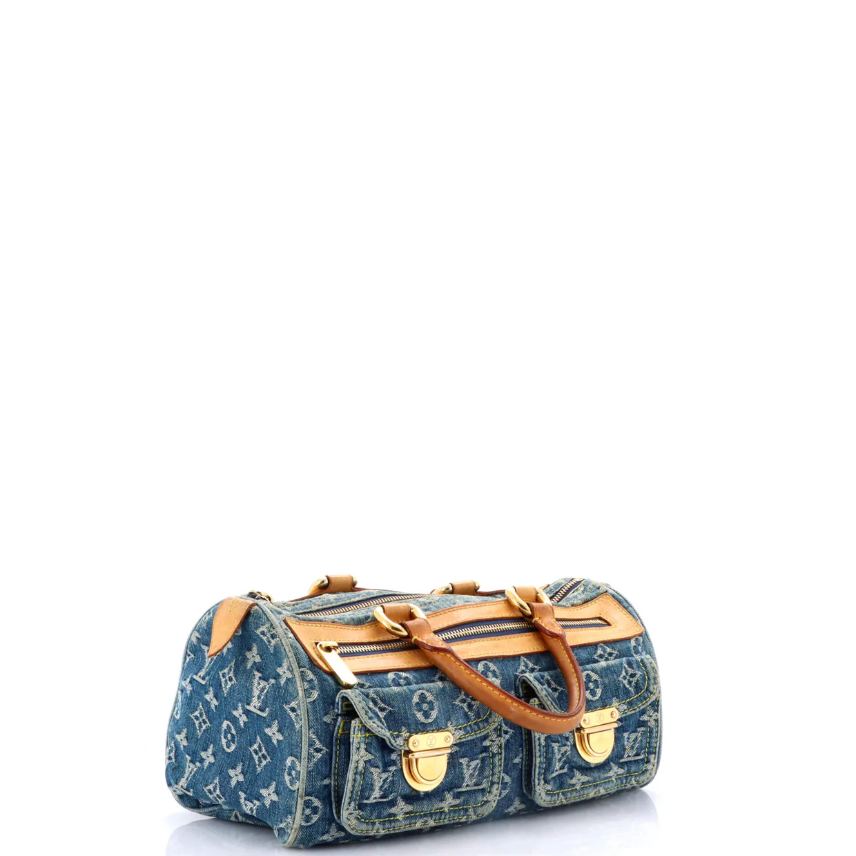 Neo Speedy Bag Denim - Deep Luxury