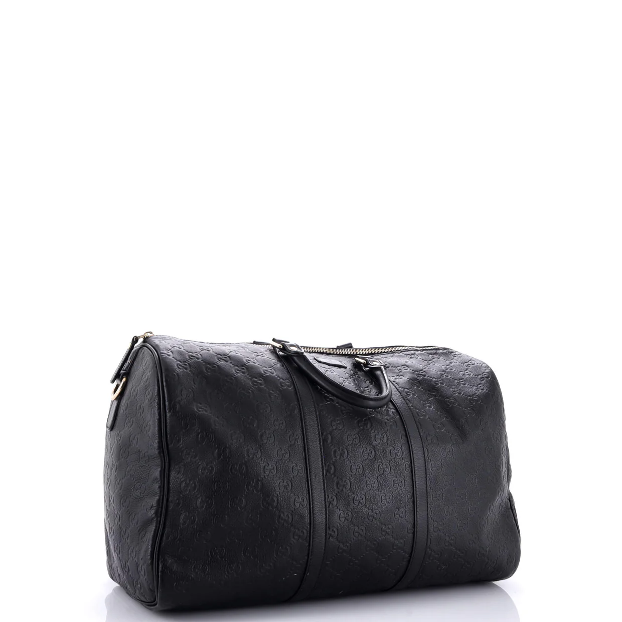 Carry On Convertible Duffle Bag Guccissima Leather Small - Deep Luxury