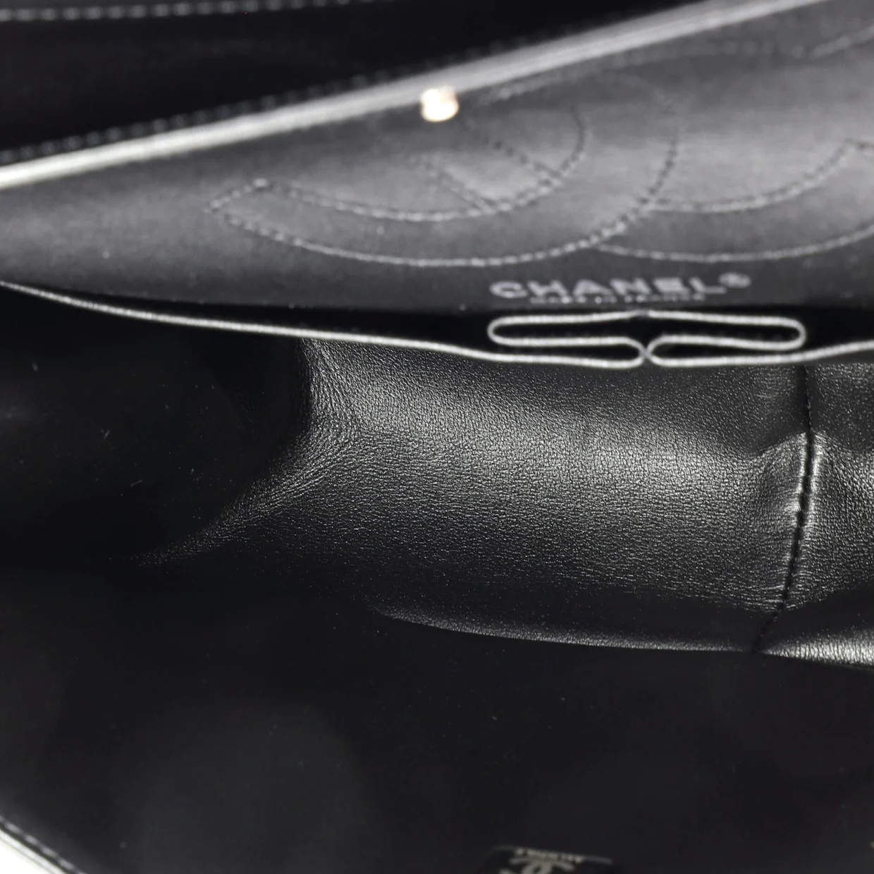 Reissue 2.55 Flap Bag Chevron Aged Calfskin 226 - Deep Luxury