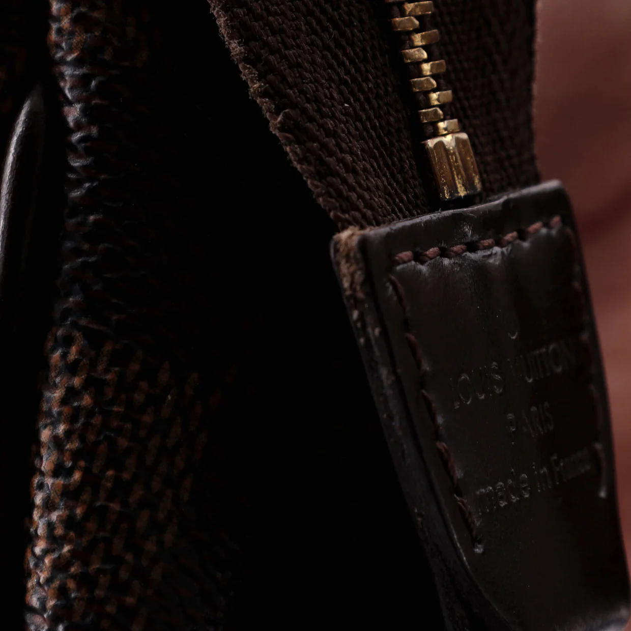 Eva Handbag Damier - Deep Luxury