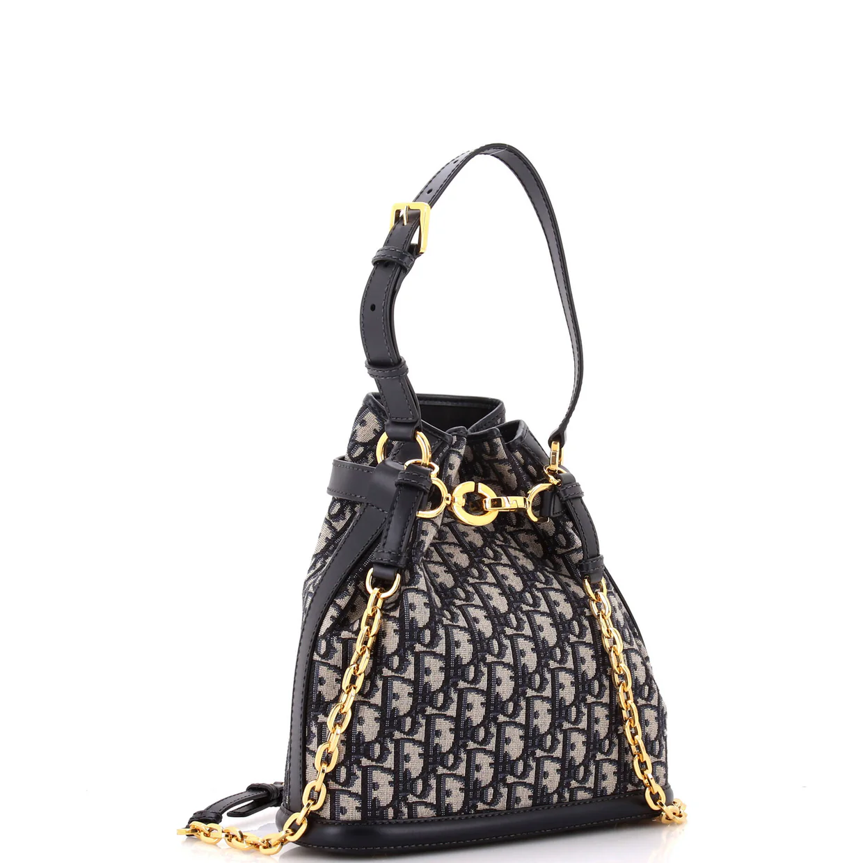 C'est Bucket Bag Oblique Canvas Medium - Deep Luxury