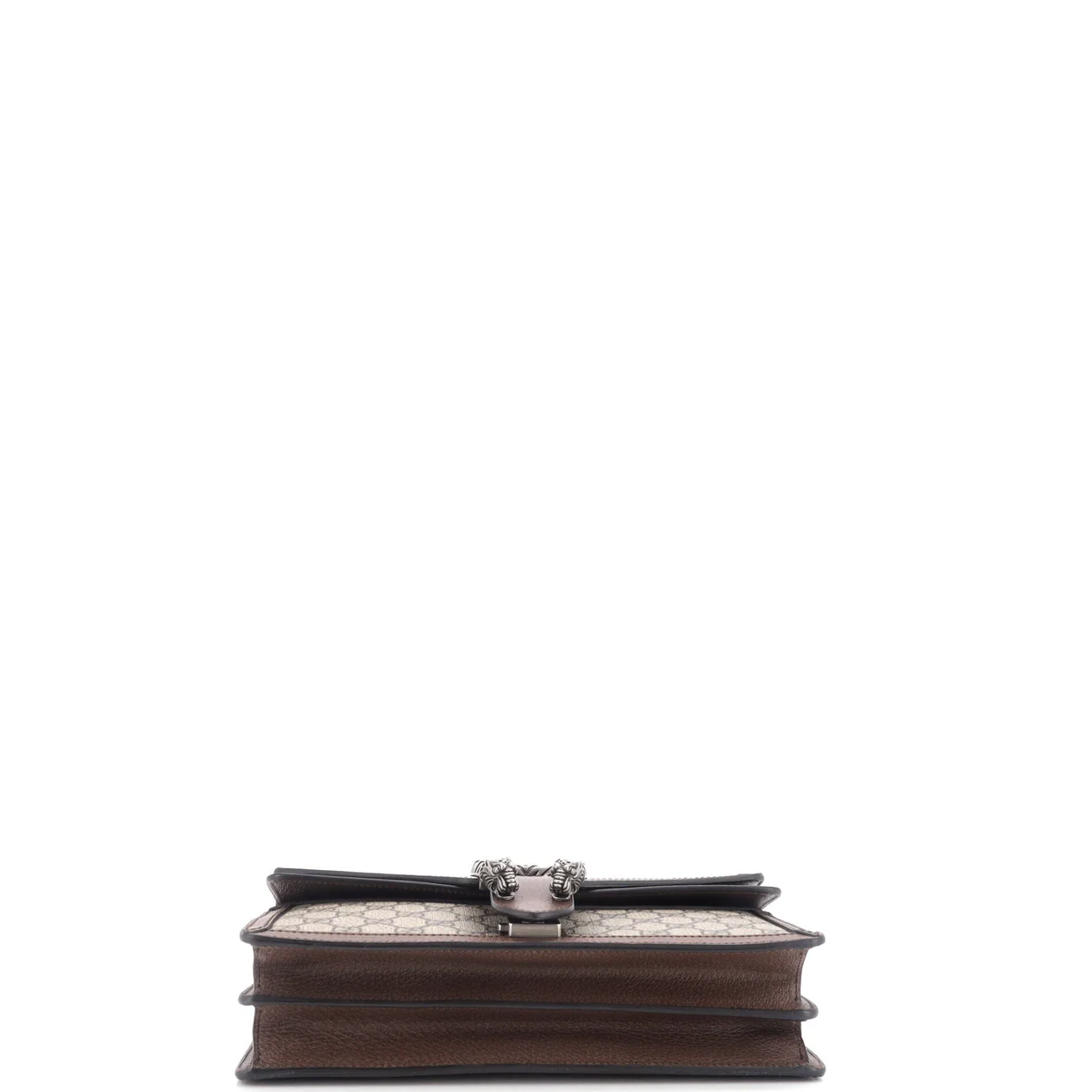 Dionysus Top Handle Chain Bag GG Coated Canvas Small - Deep Luxury