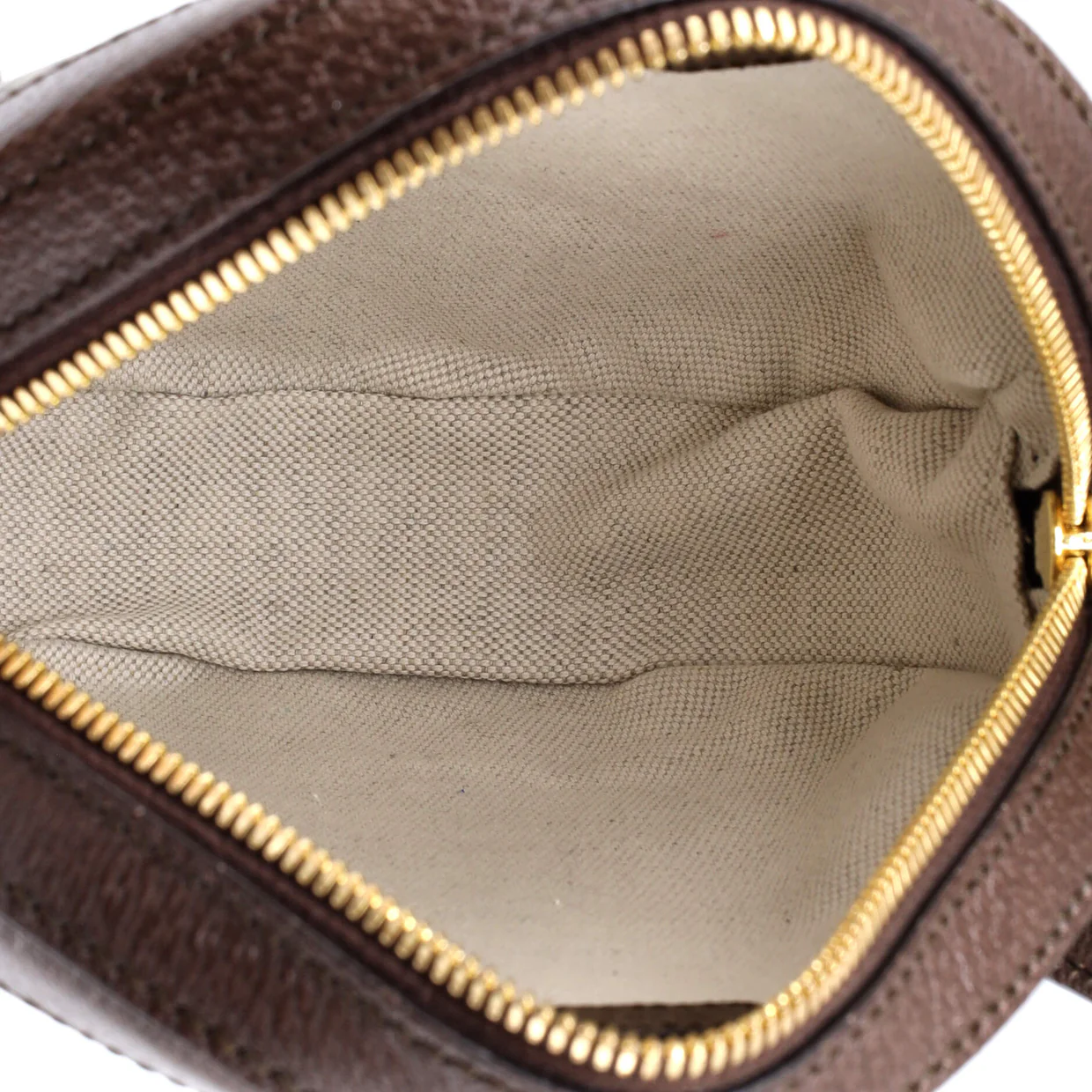 Ophidia Round Shoulder Bag Printed GG Coated Canvas Mini - Deep Luxury