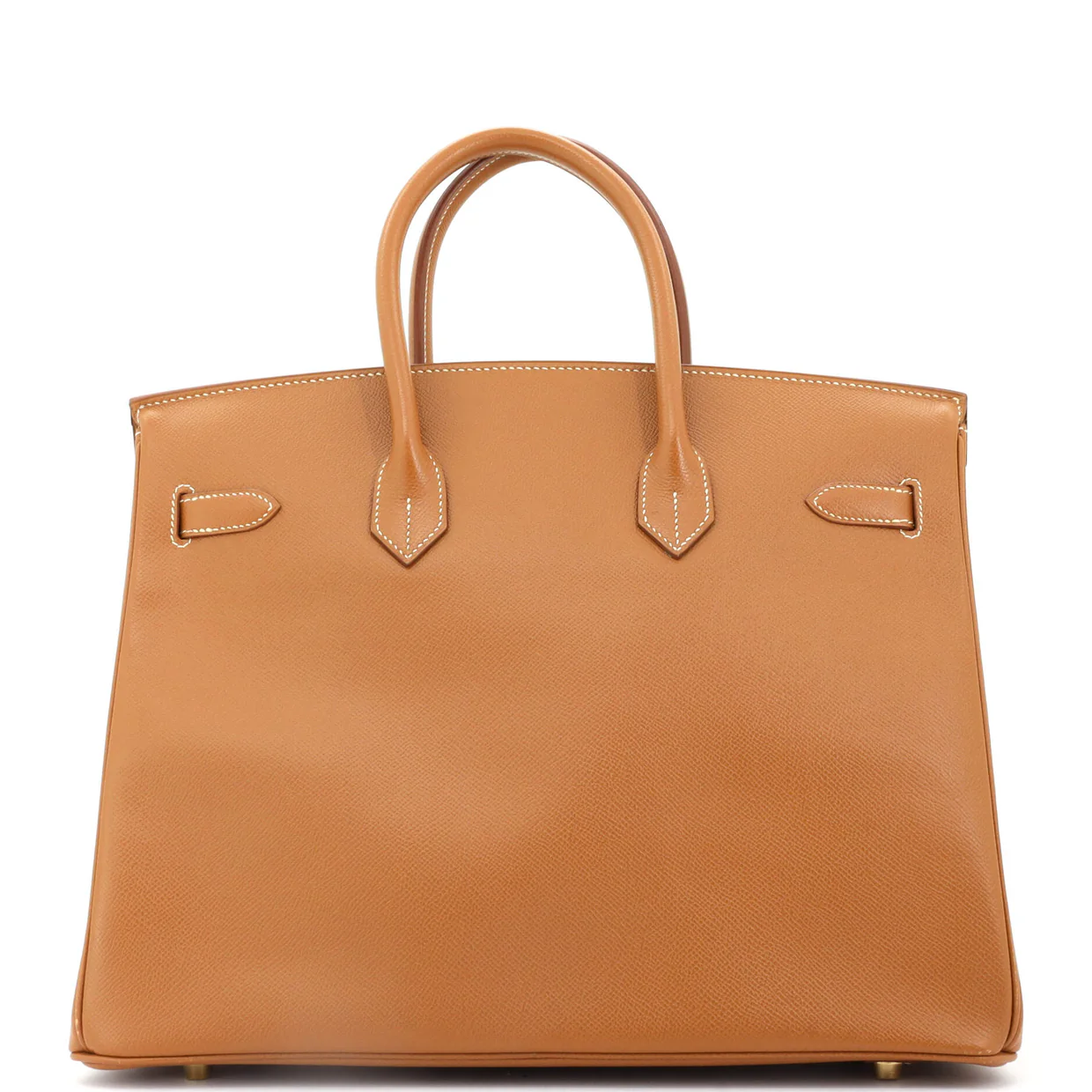 Birkin Handbag Gold Courchevel with Gold Hardware 35 - Deep Luxury