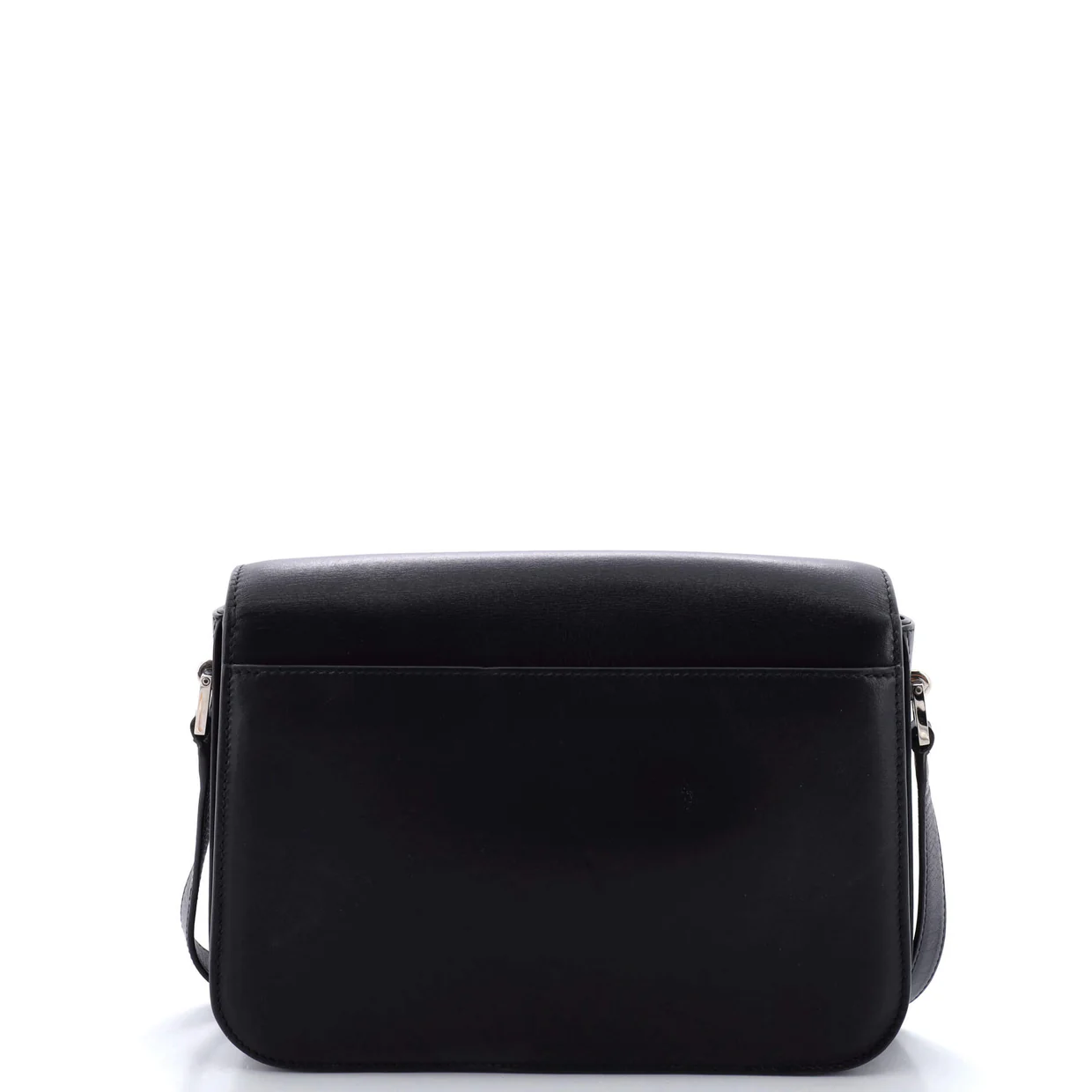 Fermoir Flap Satchel Bag Leather - Deep Luxury