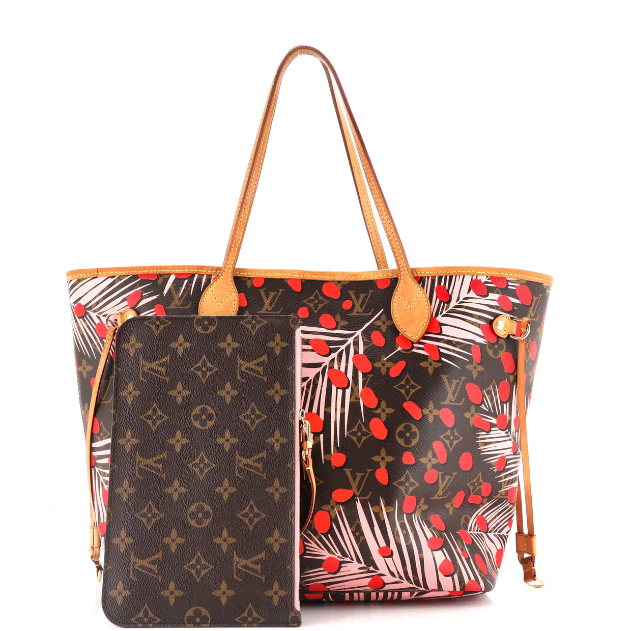 Neverfull NM Tote Limited Edition Monogram Jungle Dots MM - Deep Luxury
