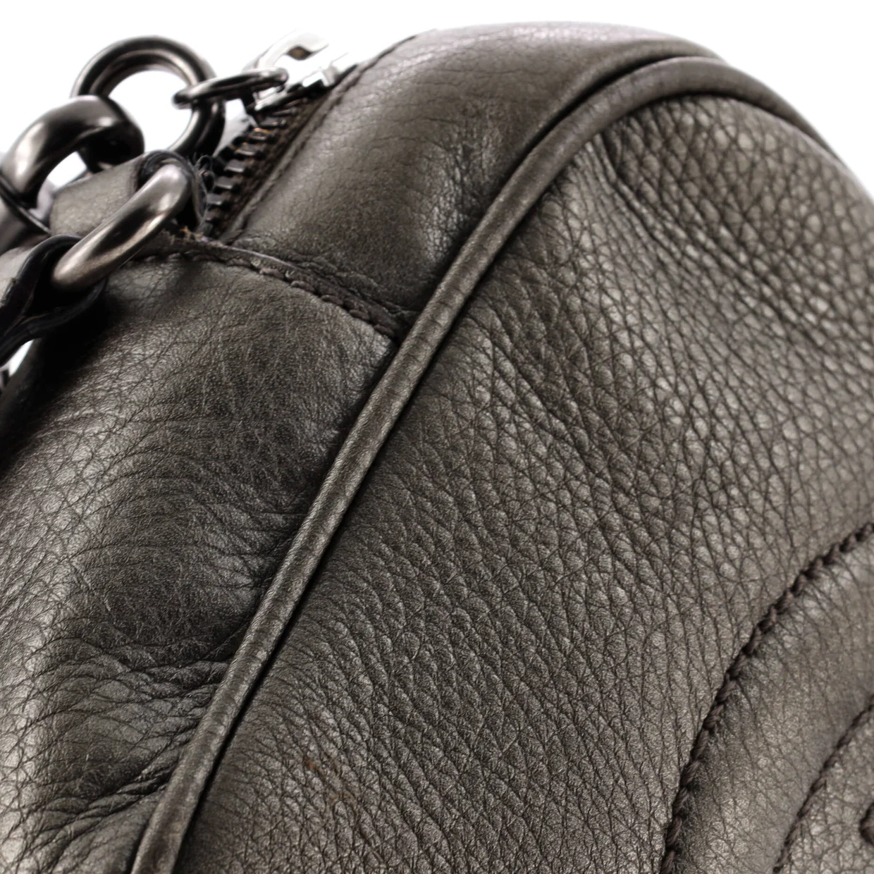 Soho Disco Crossbody Bag Leather Small - Deep Luxury