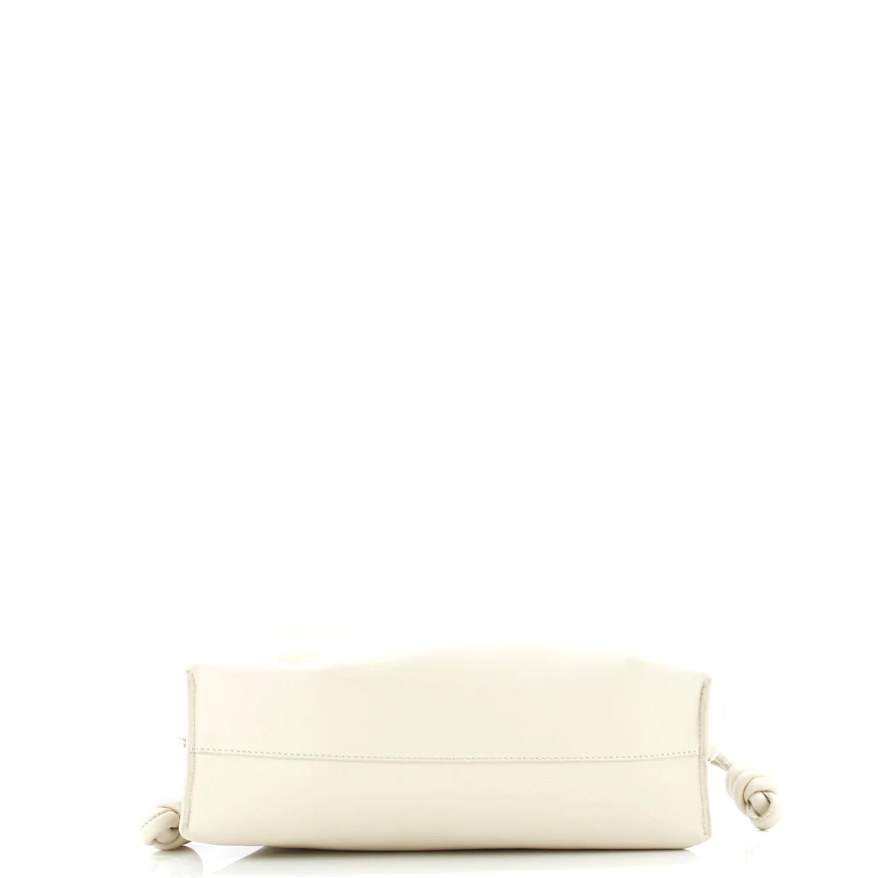 Flamenco Knot Clutch Leather Medium - Deep Luxury