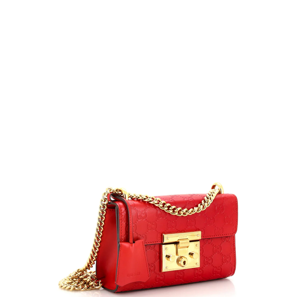 Padlock Shoulder Bag Guccissima Leather Small - Deep Luxury