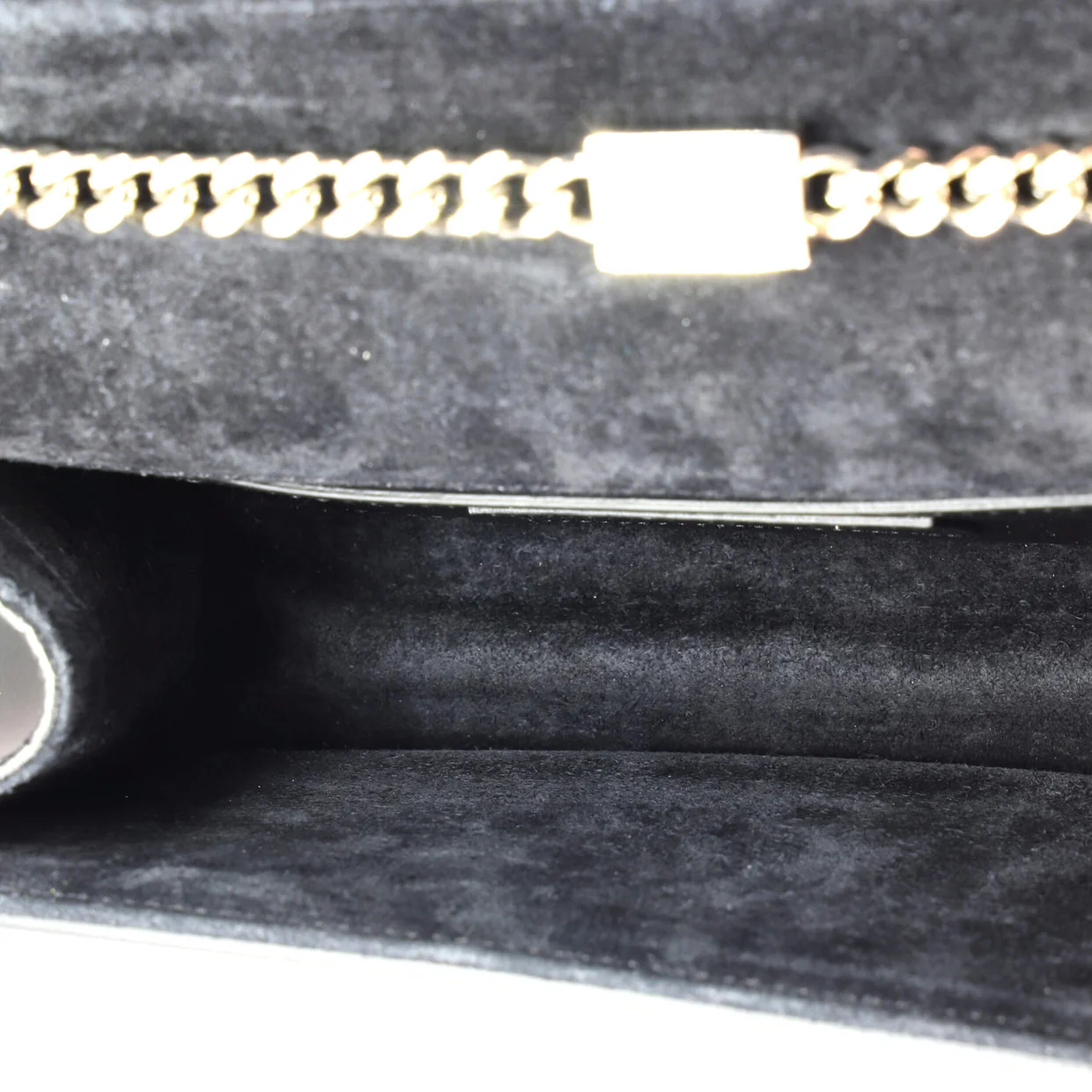 Classic Monogram Tassel Crossbody Bag Crocodile Embossed Leather Small - Deep Luxury