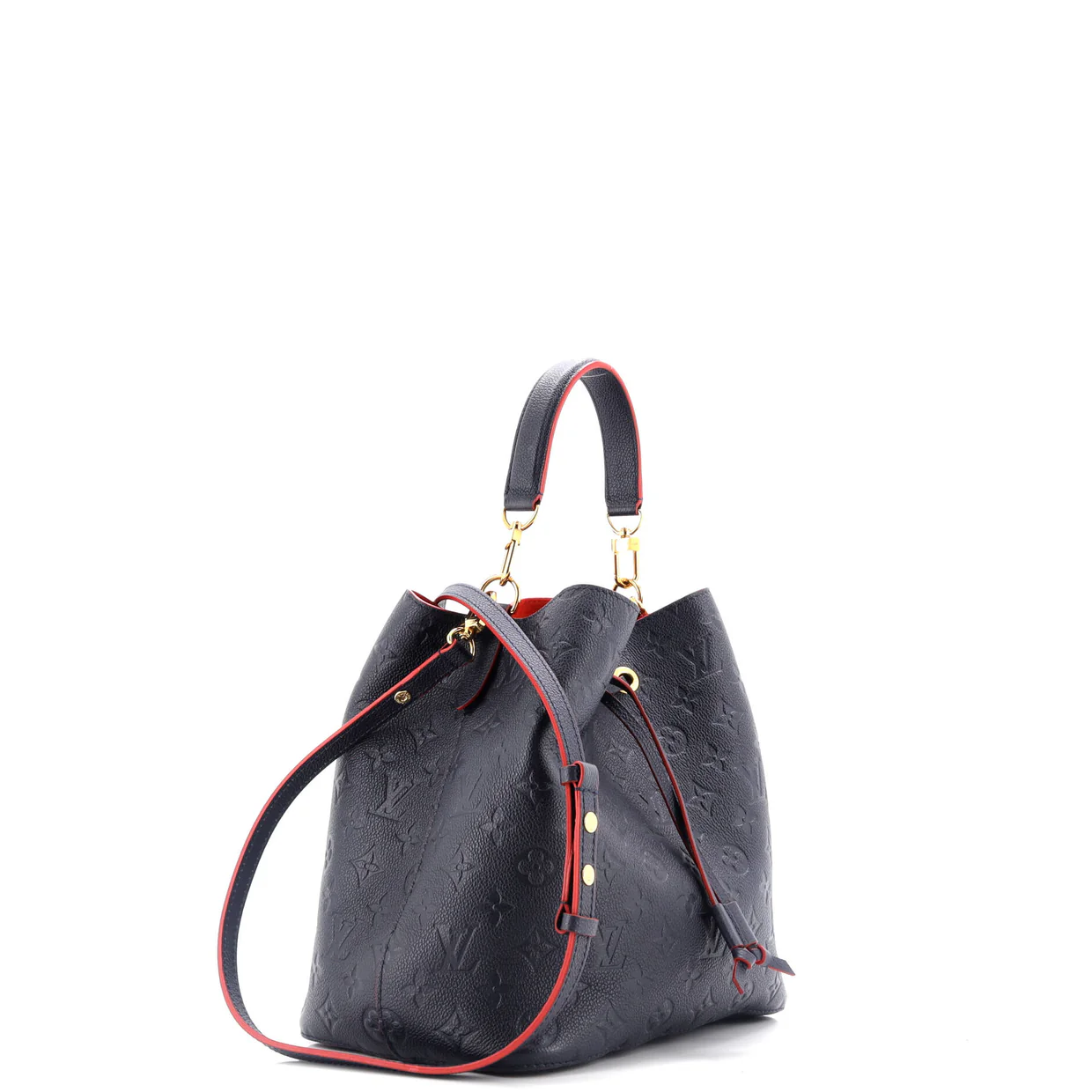 NeoNoe Handbag Monogram Empreinte Leather MM - Deep Luxury