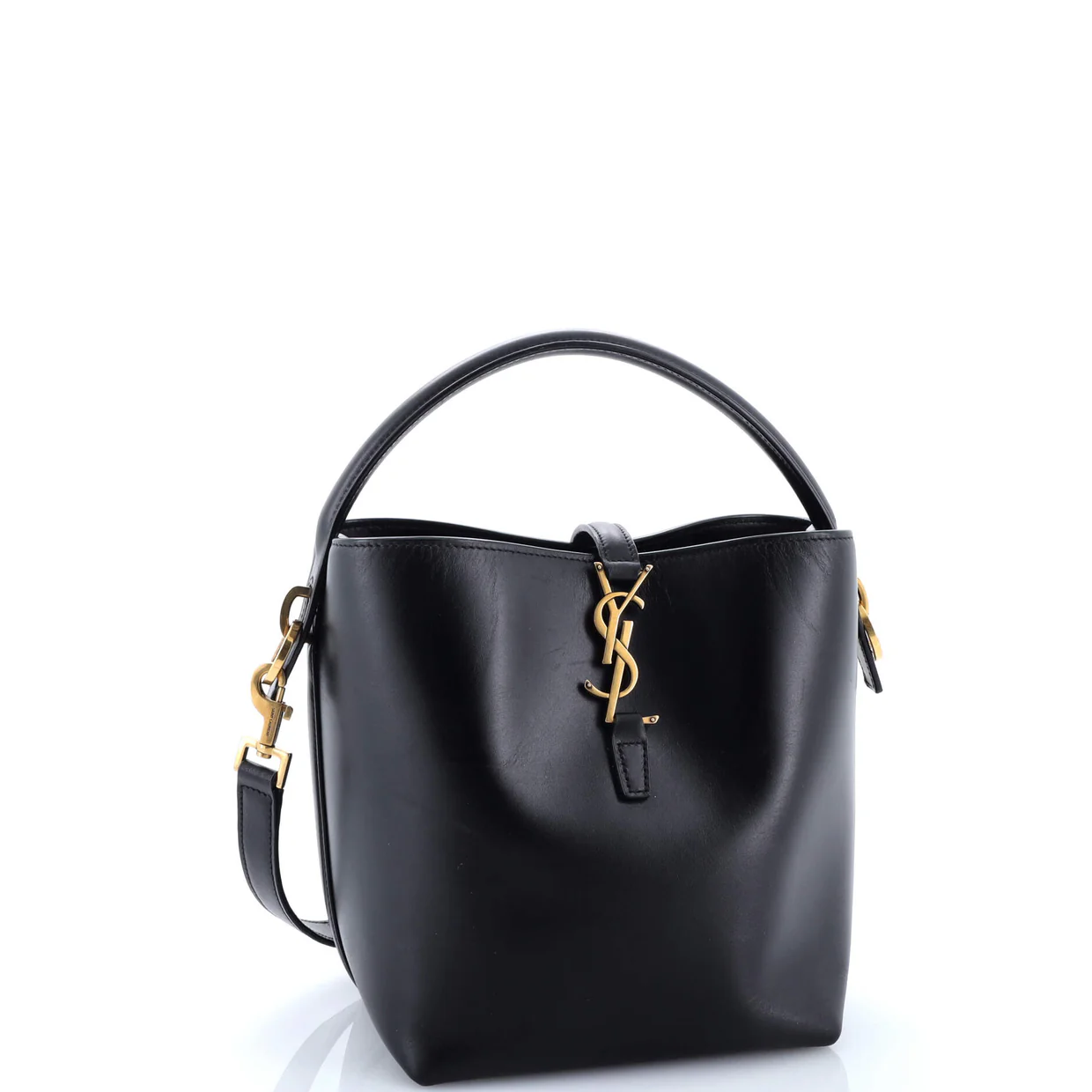 Le 37 Bucket Bag Leather Mini - Deep Luxury