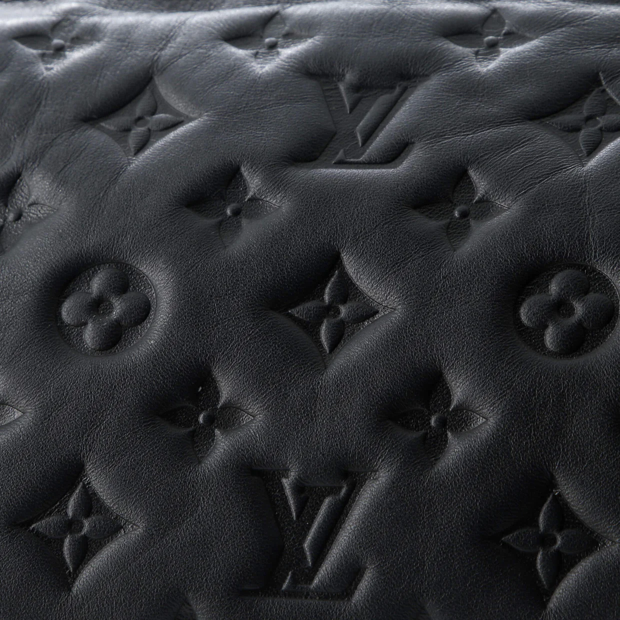 Coussin Bag Monogram Embossed Lambskin BB - Deep Luxury