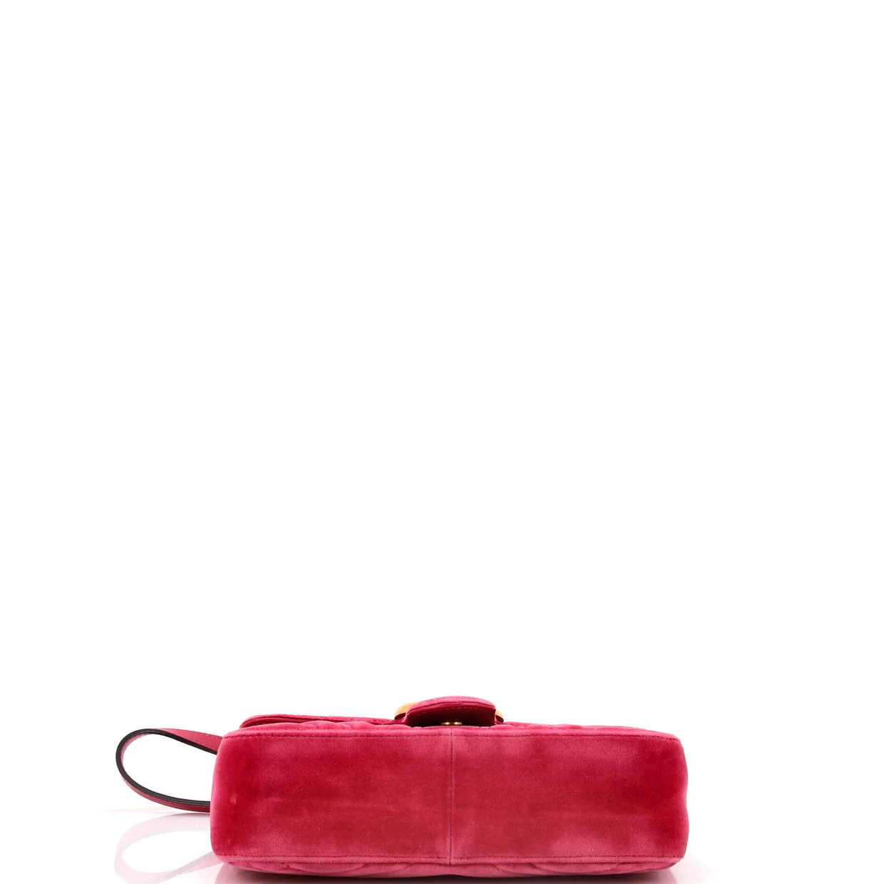 GG Marmont Flap Bag Matelasse Velvet Mini - Deep Luxury