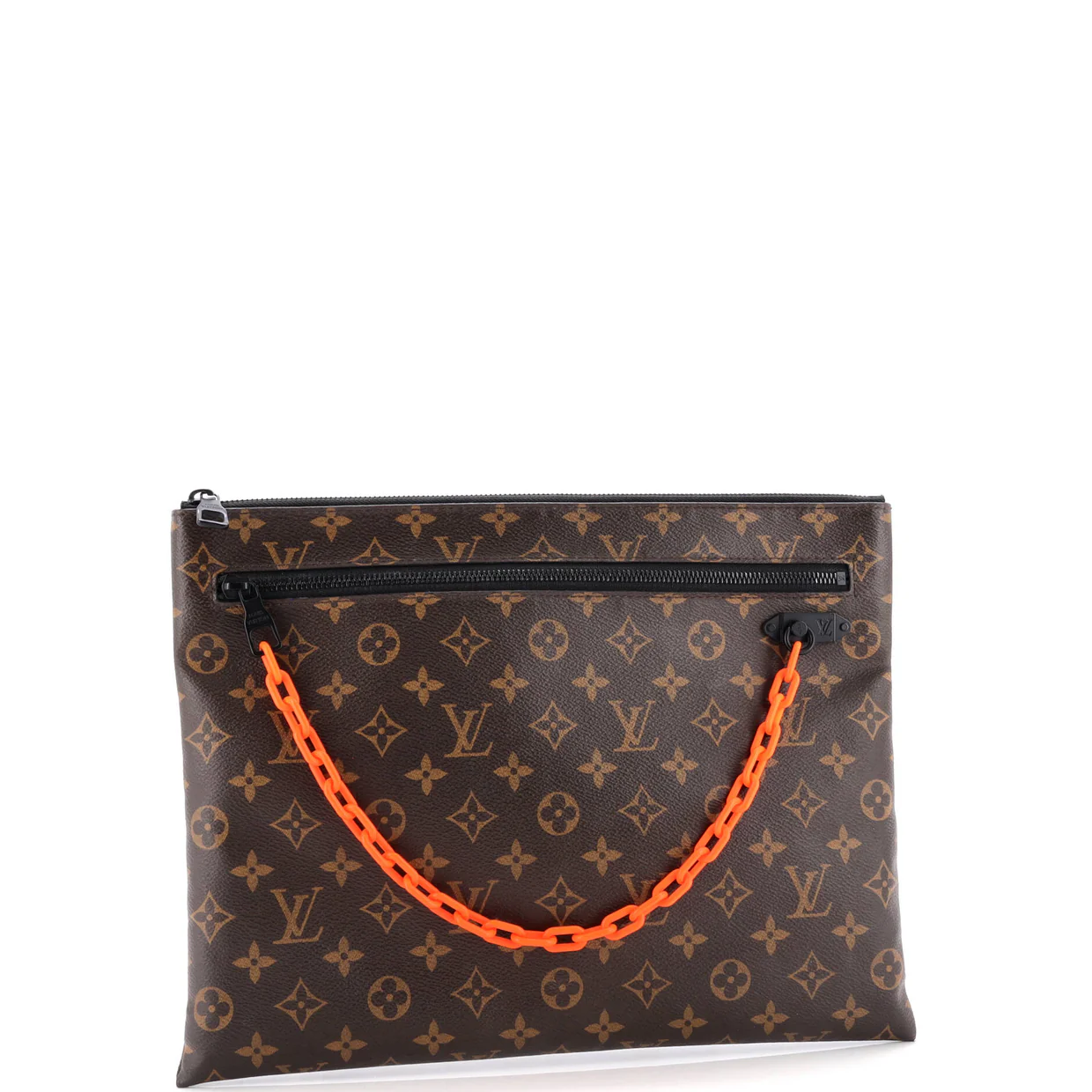 Solar Ray A4 Pouch Monogram Canvas - Deep Luxury