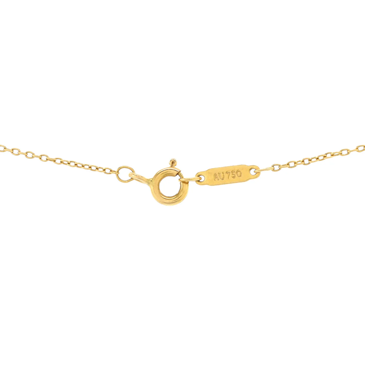 Cross Pendant Necklace 18K Yellow Gold with Diamonds Small - Deep Luxury