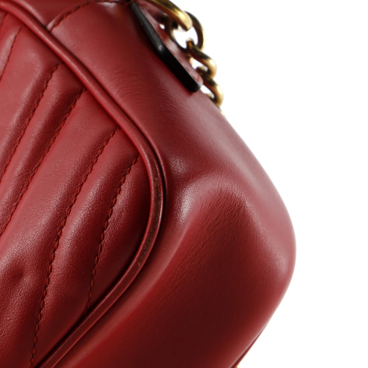 GG Marmont Shoulder Bag Matelasse Leather Small - Deep Luxury