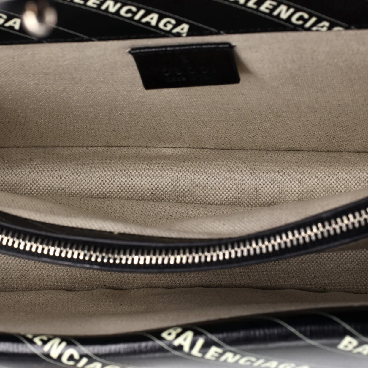 x Balenciaga The Hacker Project Dionysus Bag Logo Printed Leather Small - Deep Luxury