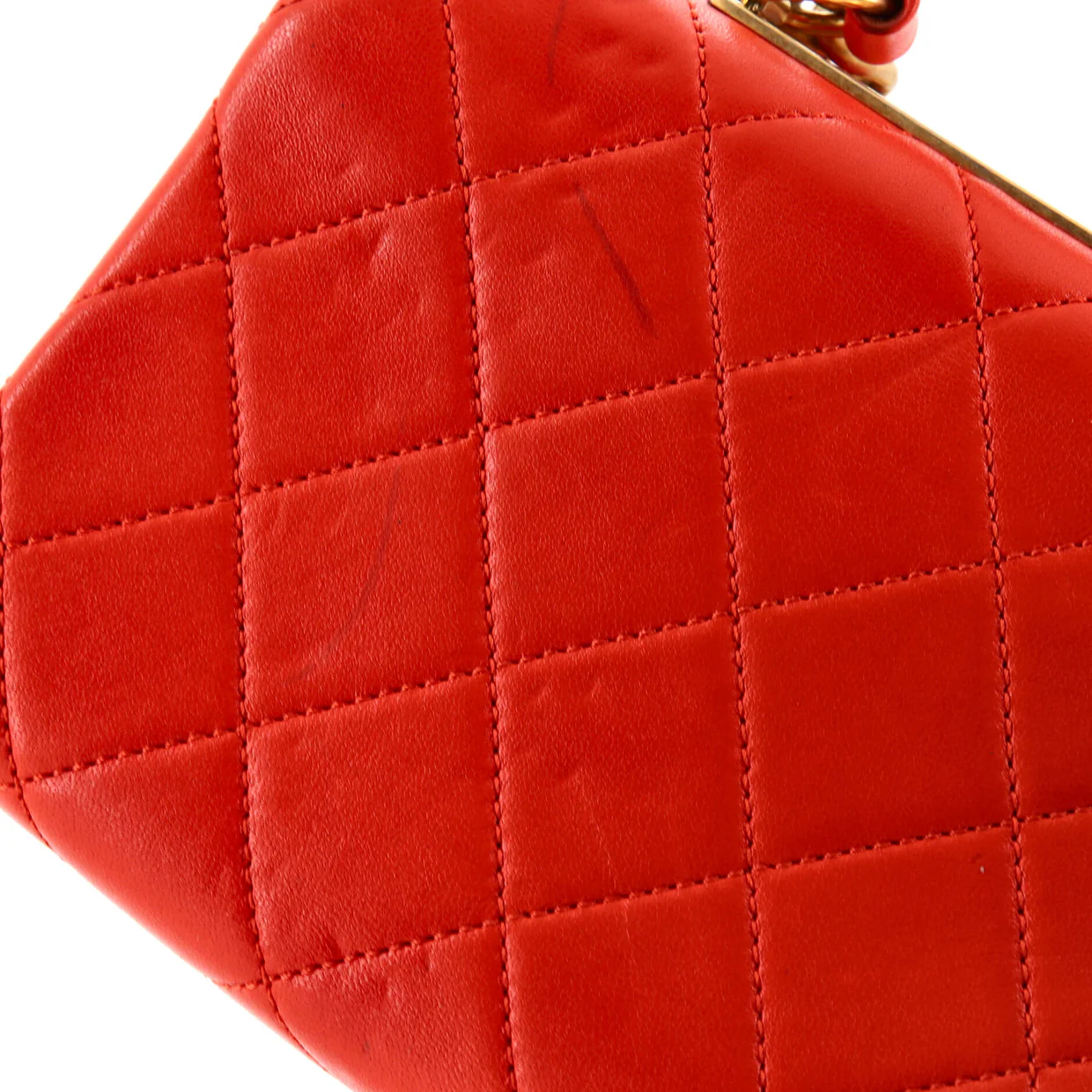 Trendy Spirit Top Handle Bag Quilted Lambskin Small - Deep Luxury