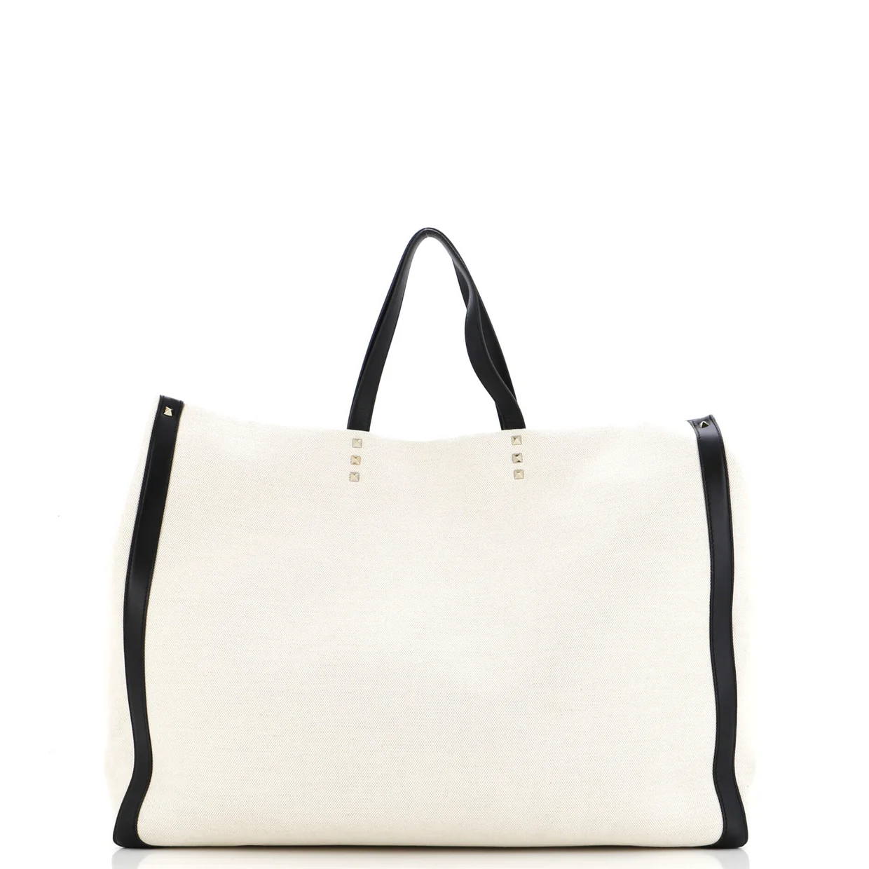 Grande Plage VLTN Tote Canvas Large - Deep Luxury