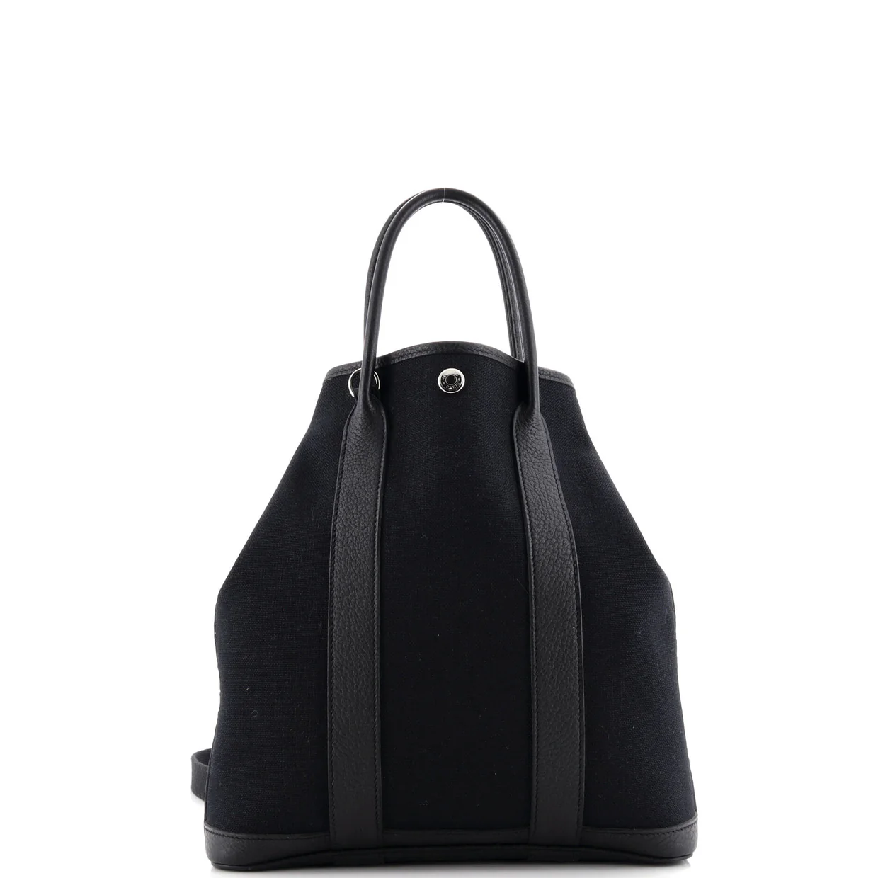 Garden File Tote Toile and Leather 28 - Deep Luxury