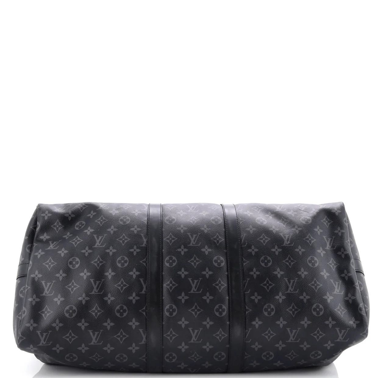 Keepall Bandouliere Bag Monogram Eclipse Canvas 55 - Deep Luxury