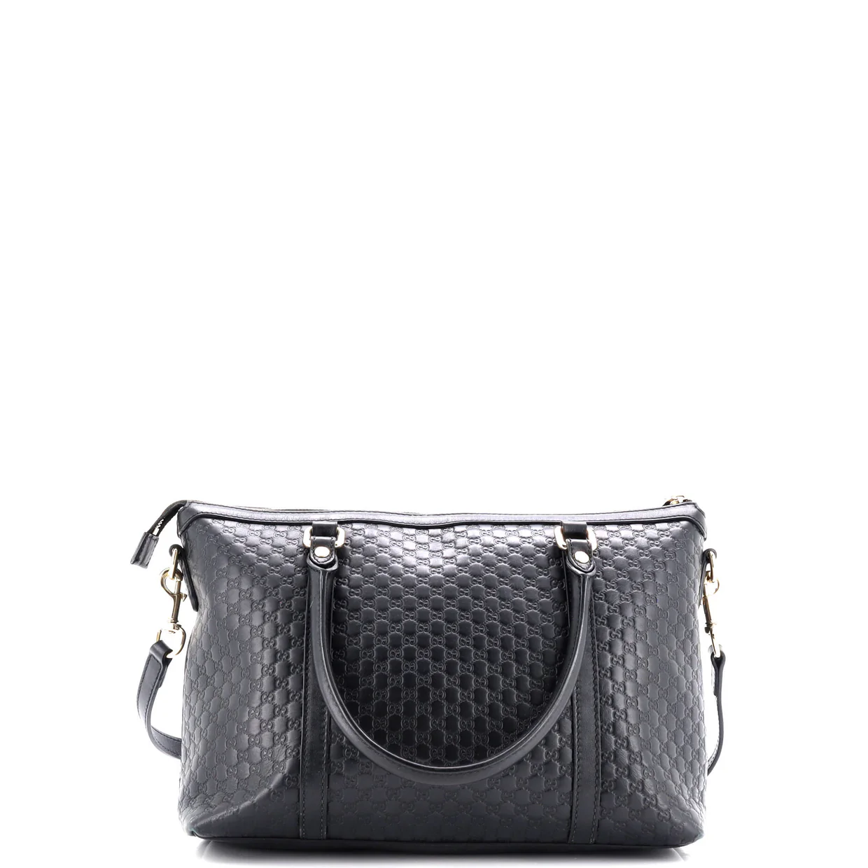 Britt Convertible Dome Satchel Microguccissima Leather Medium - Deep Luxury