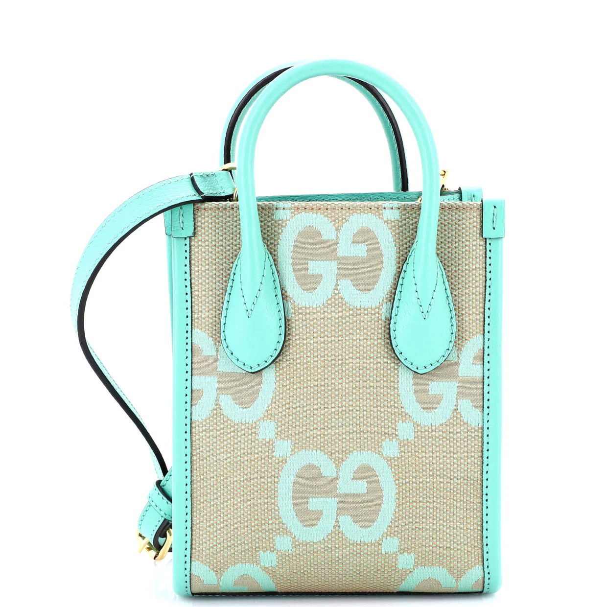 Vertical Tote Jumbo GG Canvas Mini - Deep Luxury