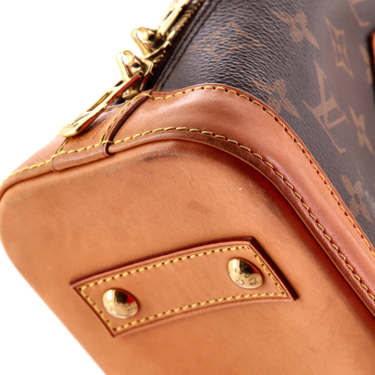 Alma Handbag Monogram Canvas BB - Deep Luxury