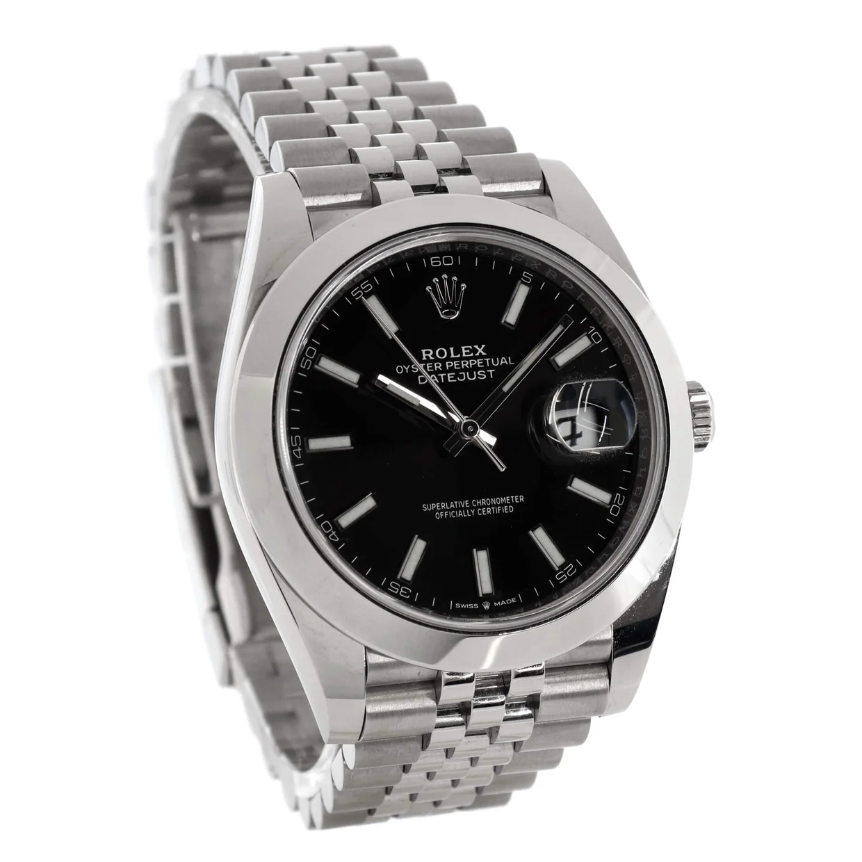 Oyster Perpetual Datejust Automatic Watch Stainless Steel 41 - Deep Luxury