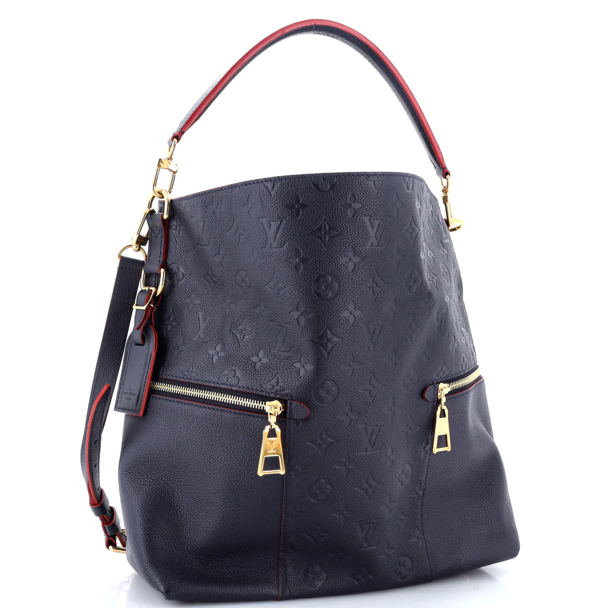 Melie Handbag Monogram Empreinte Leather - Deep Luxury