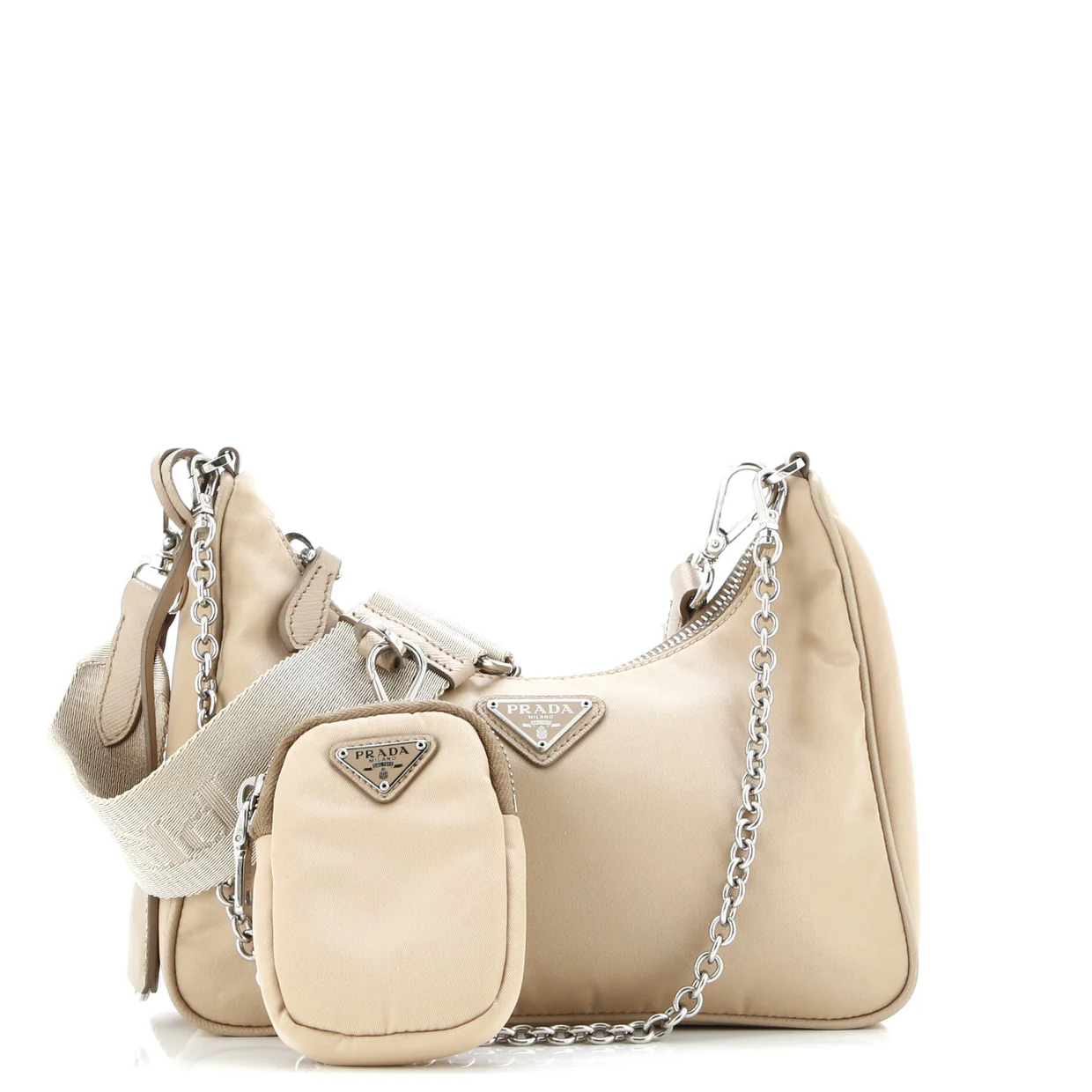 Re-Edition 2005 Shoulder Bag Tessuto Small - Deep Luxury
