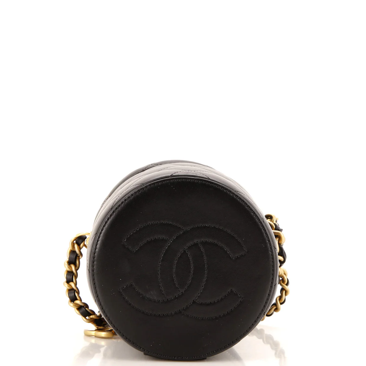 Side Note Vanity Case Quilted Lambskin Small - Deep Luxury