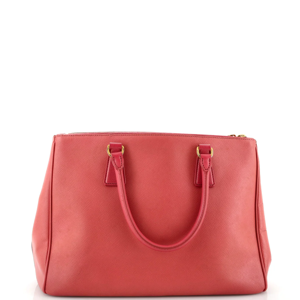 Galleria Double Zip Tote Saffiano Leather Medium - Deep Luxury