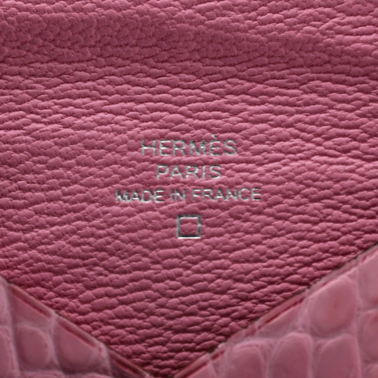 Calvi Card Holder Alligator - Deep Luxury