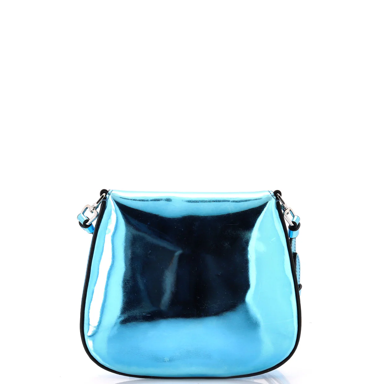 Cleo Flap Shoulder Bag Spazzolato Leather Mini - Deep Luxury