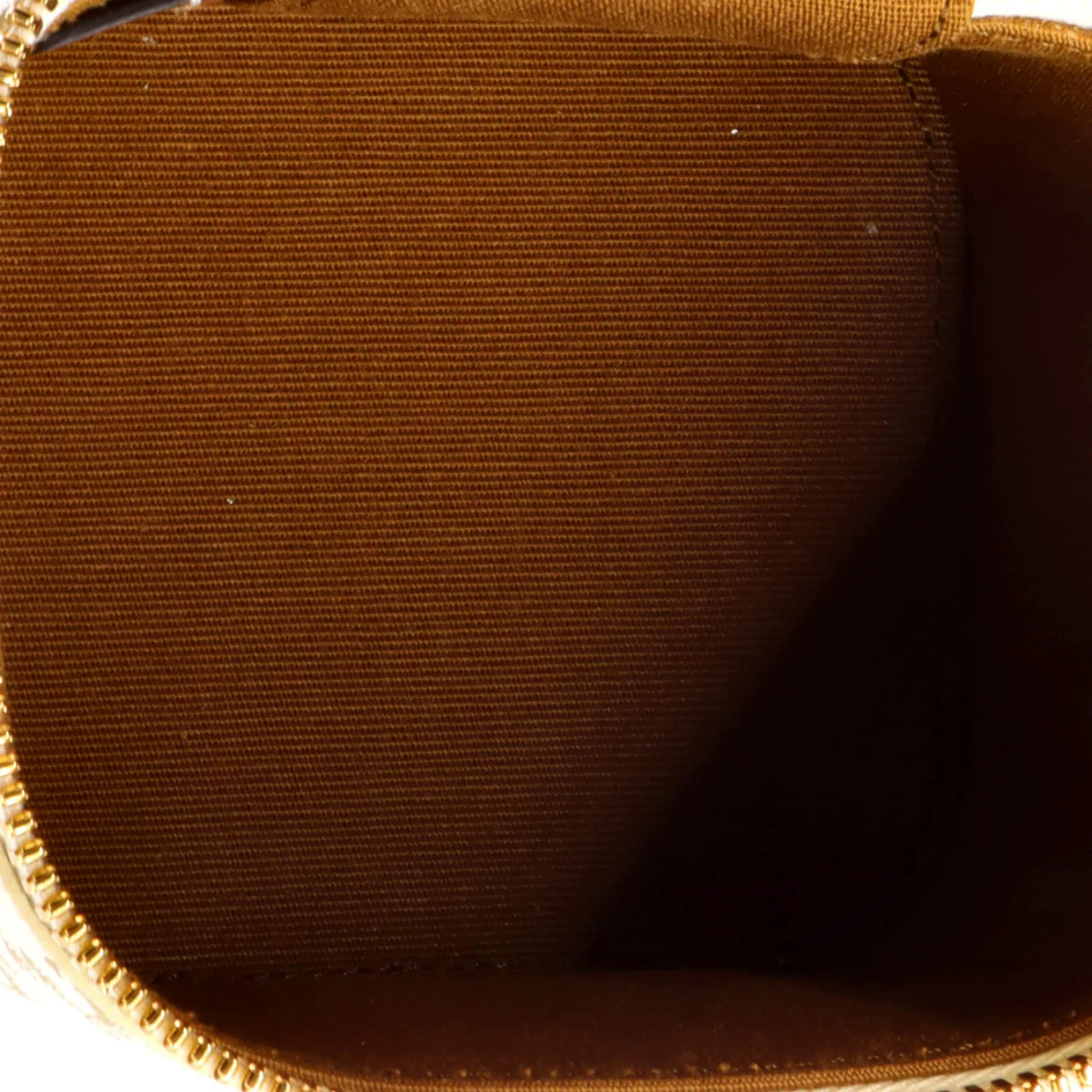 Top Handle Square Vanity Case Triomphe Coated Canvas Mini - Deep Luxury